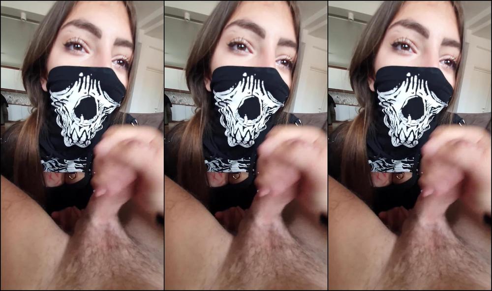 Escort milking clients cock while giving him a prostate massage and lick his balls - YoyaGREY