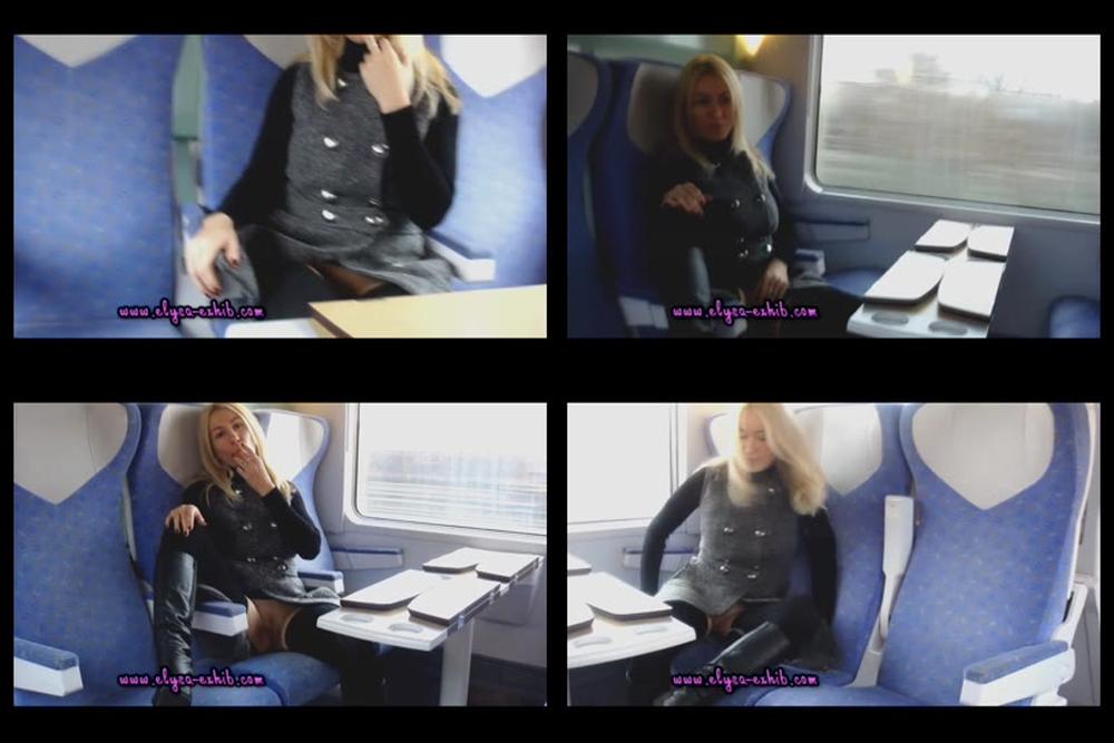 Elisa Hotwife Public Masturbation In Train Manyvids