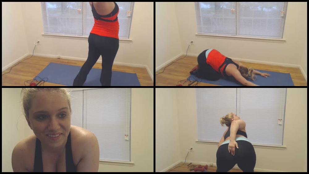 Clubdinasky After Gym Yoga Class Solo Suck And Ride 2015 04 07