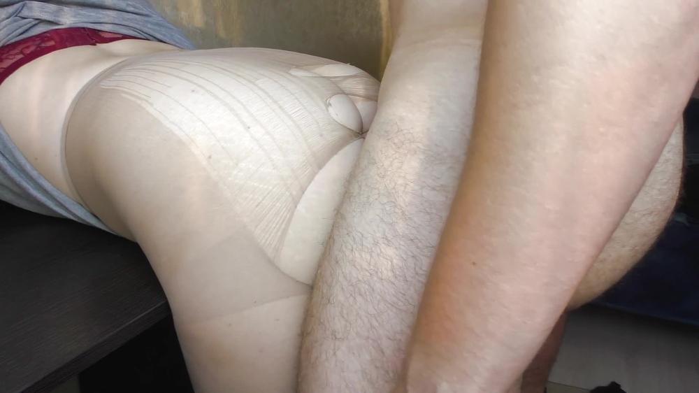 Teen Big Ass riding on Cock
