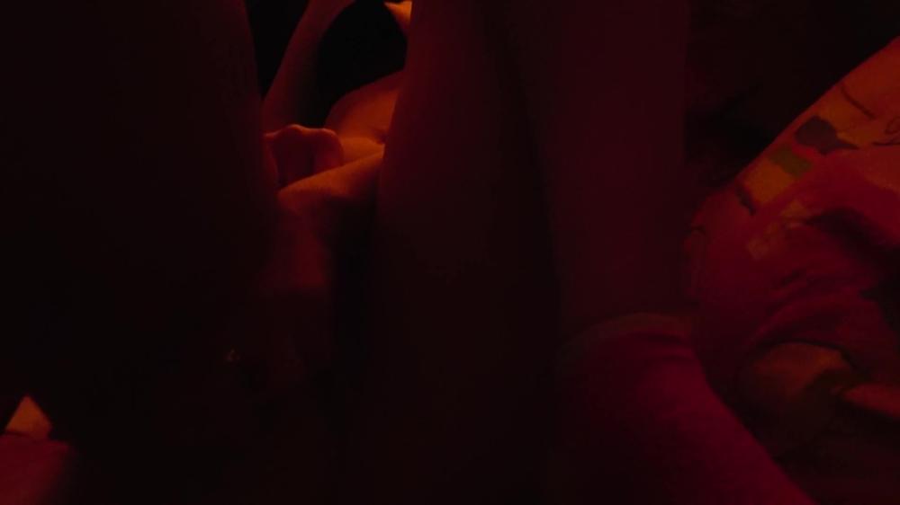 Beautiful wife plays with dildo and love