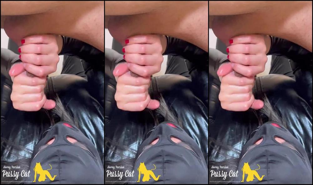 Milked His Cock and Swallowed All the Cum کیرشو انقدرمیدوشم تاآبش بپاشه تودهنم /اولین میلکینگ ایرانی