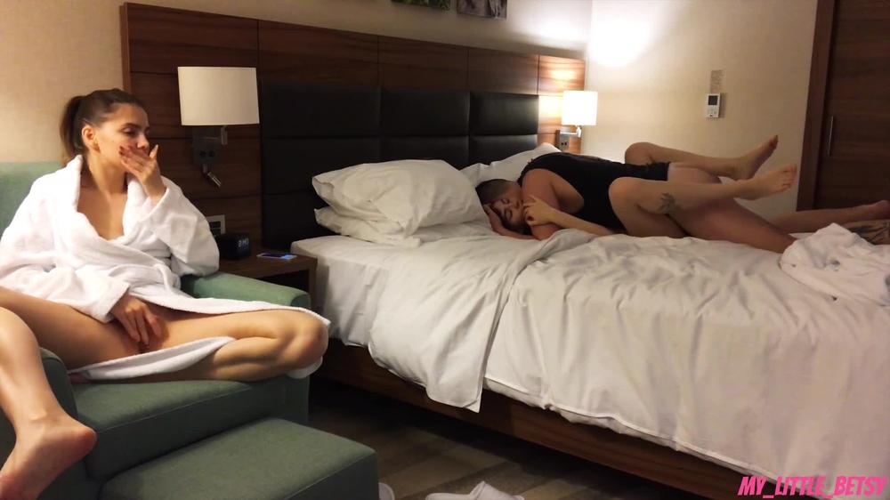 First I Fuck My GF And Then Her Friend - Cum Inside Their Pussies