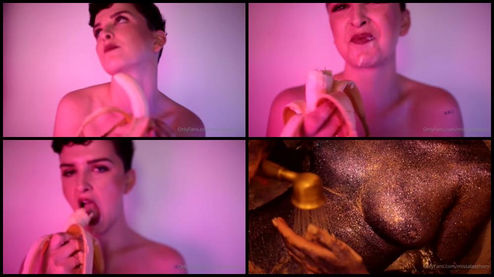 Missalexthorn 24 06 2021 2144515871 Lil Bit Of Behind The Scenes From The Banana And Glitter Vids Shoot 41 41 41 Would You Guys Li