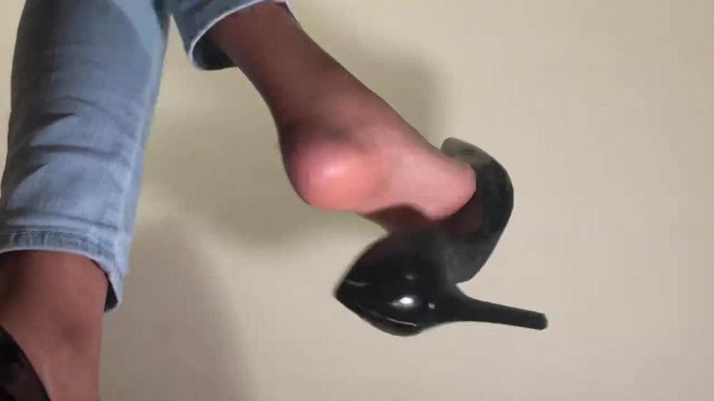 High Heel Shoe Play Dangling
