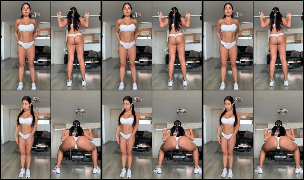 Steffymoreno 29 03 2020 200516622 With The Home Workout I Finally Can Take My Clothes Off As You Can See Squating Makes Me