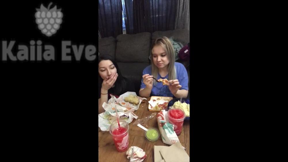 Kaiia Eve 2 Skinny Bffs Taco Bell Mukbang