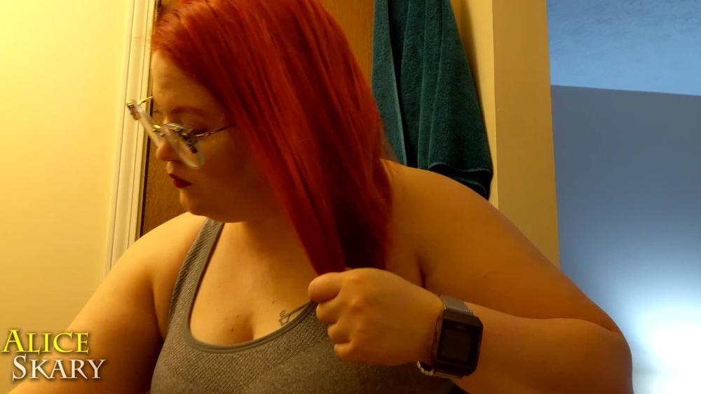 Brushing My Thick Red Hair JOI - Redhead