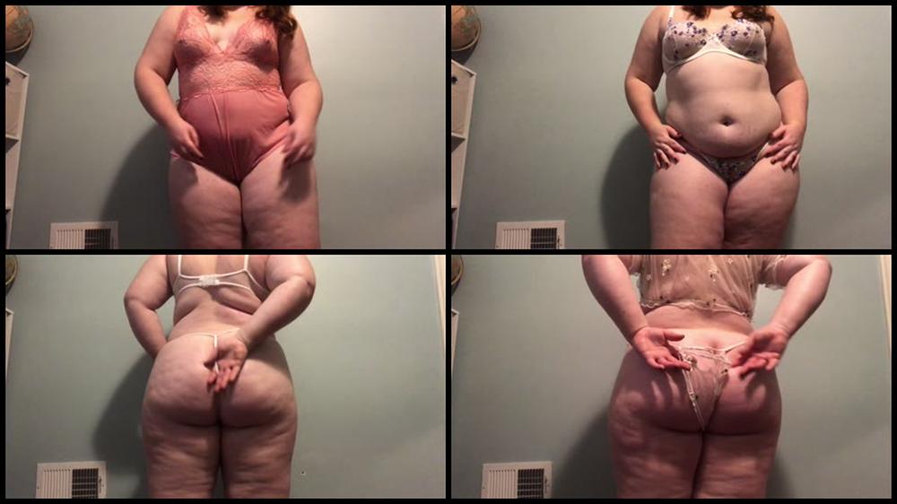Vividlyviolet Showing Off My Chubby Body In Lingerie Manyvids
