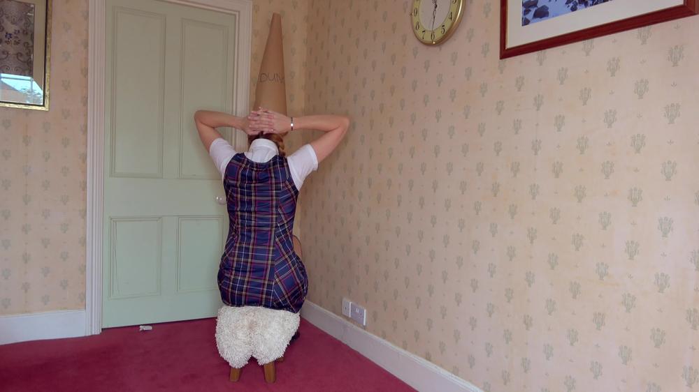 Ariel Anderssen Dunce Cap Mouth Soap Cornertime
