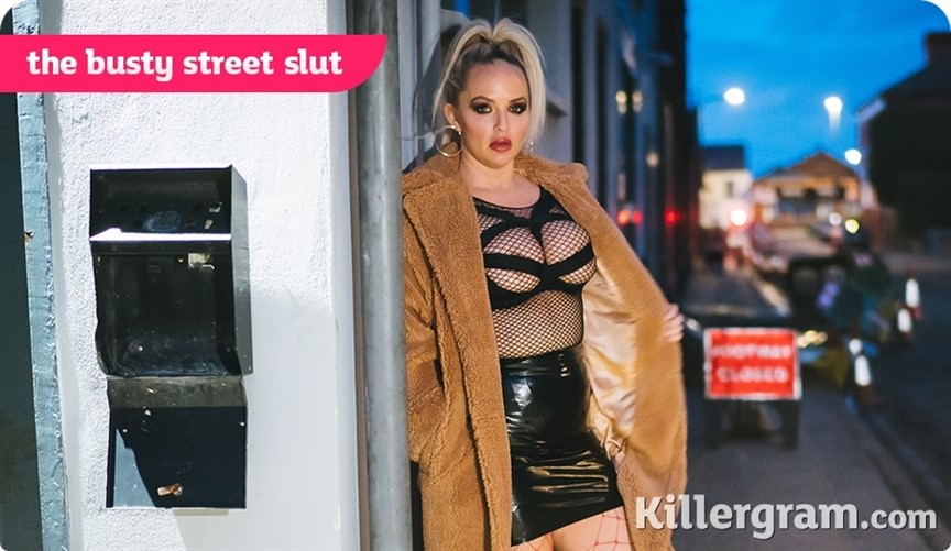 Louise Lee. The Busty Street Slut