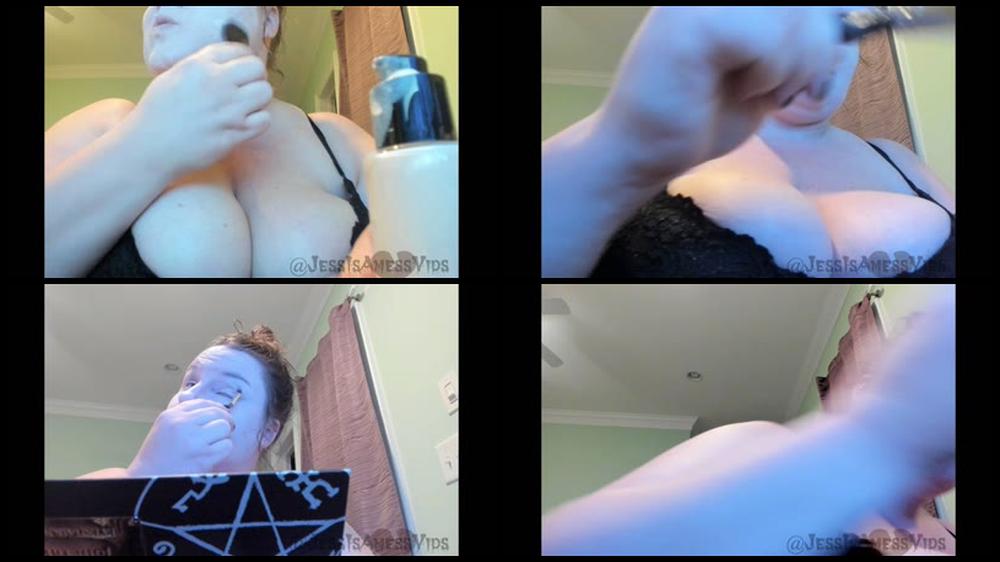 Jessisamessvids Black Heart Beauty My 1St Makeup Vid