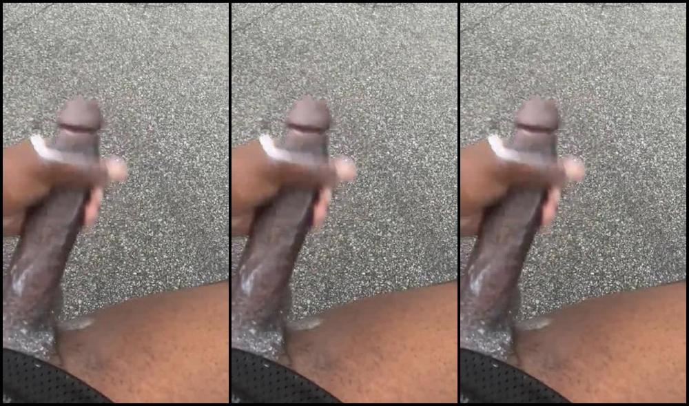 BBC Caught Jerking in Public