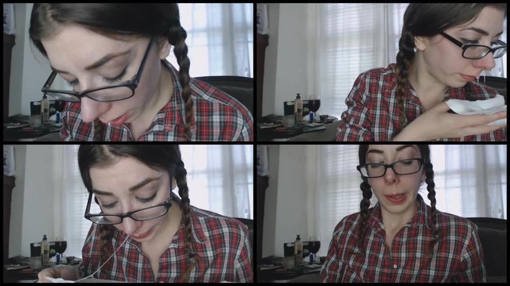 Canadiansammy Sammy Blows Her Nose And Blows Snot 2015 07 05