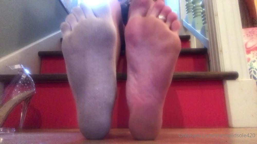 Mermaidsole420 2020 69241470 Sweaty Dirty Toe Sock Removal