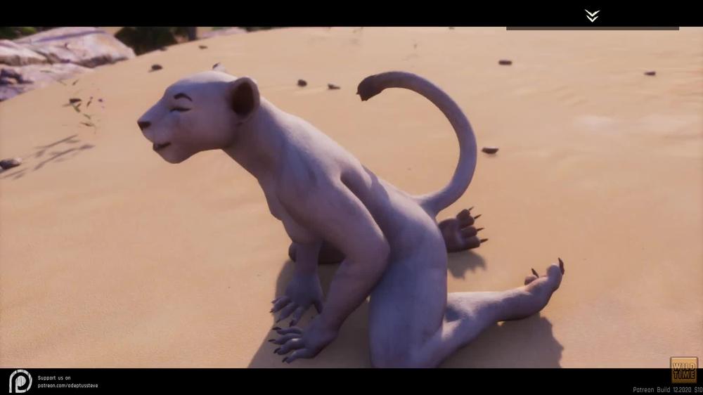 Wild Life / Female Furry Masturbation Compilation 2 HD