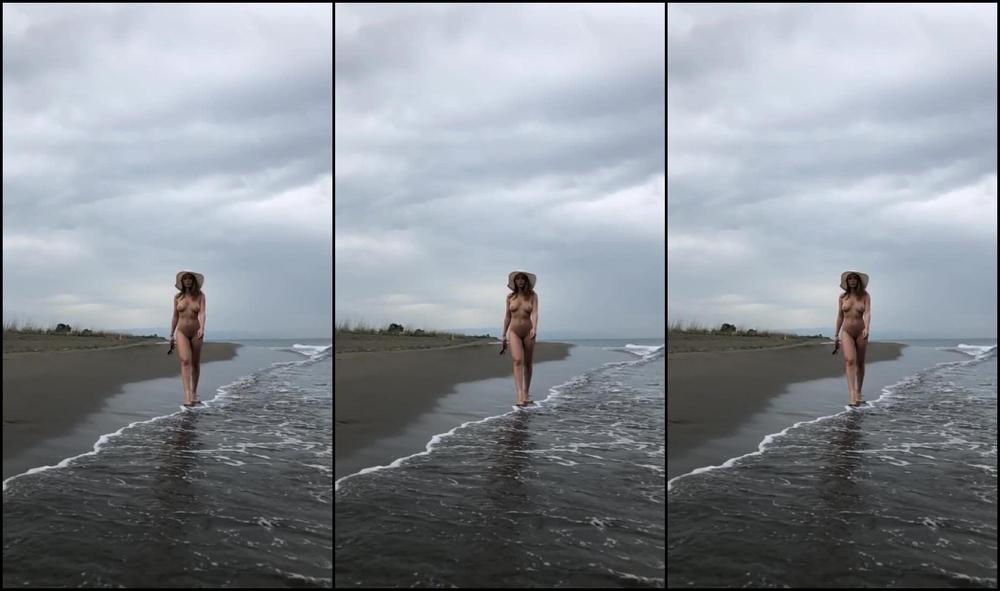 Pornhub_Naked Model On Beach_Anastasia Ocean_1080P
