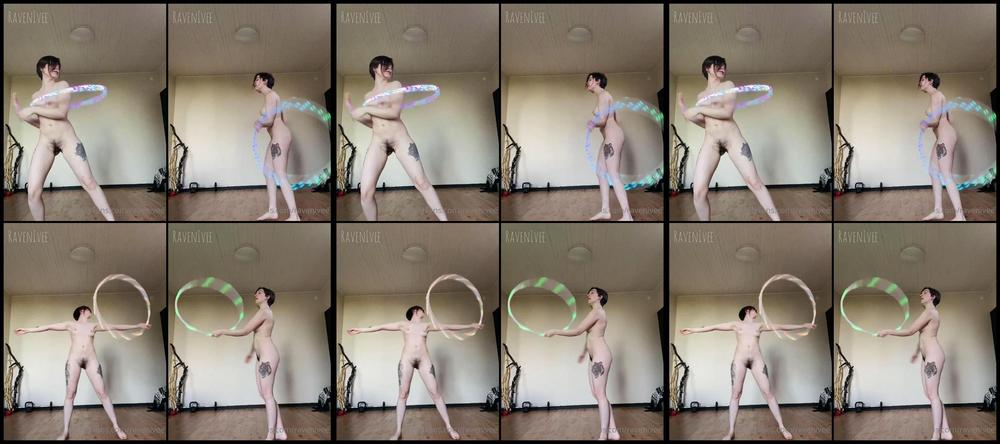 Ravenivee 05 10 2021 2238826642 Some Naked Led Hoop Dance