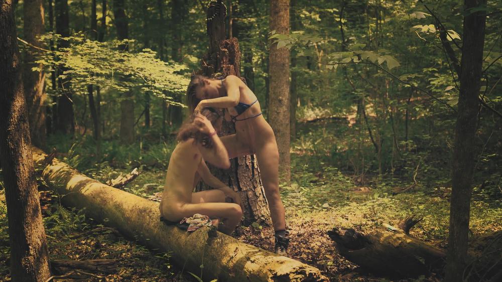 Amateur Couple Has Sex In The Woods