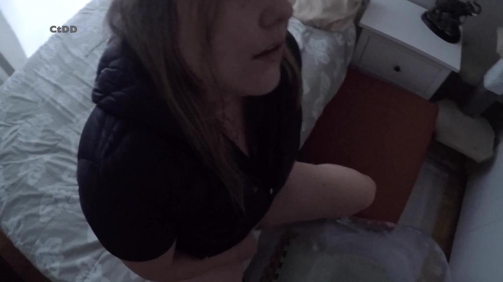 DirtyKristy - Solo Cum Down Jacket