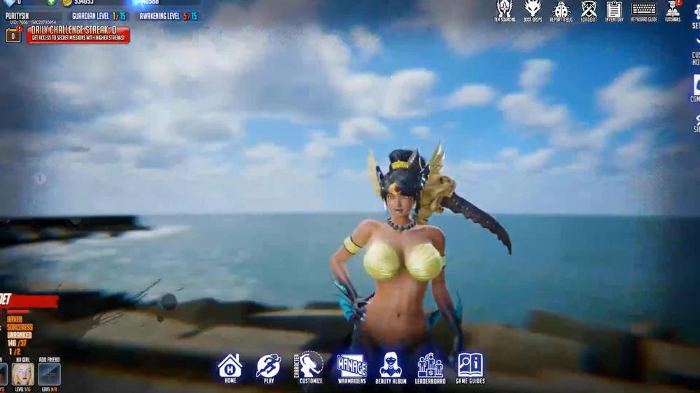 Let's Play League of Maidens Part 4 Bikini time!