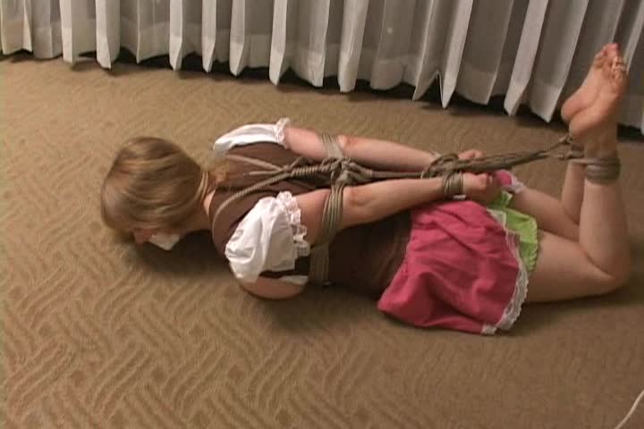 Hogtied Beer Girl - Big Boobed Captive Lorelei