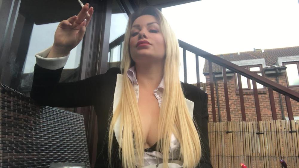 Penny Lee Sexy Secretary Smoke Manyvids