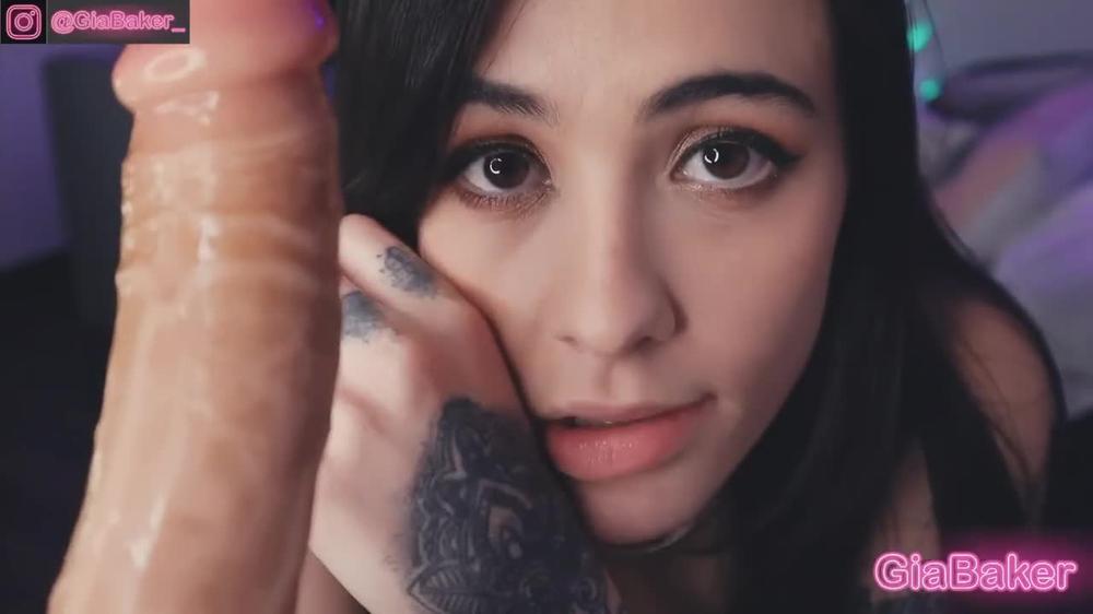 Gia_Baker My first blowjob with an HD camera