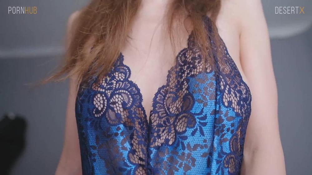 Russian model in sexy underwear knows a lot about dicks. DesertX