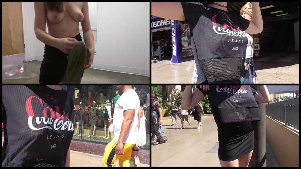 Vegas Trip Sheer Cola Shirt