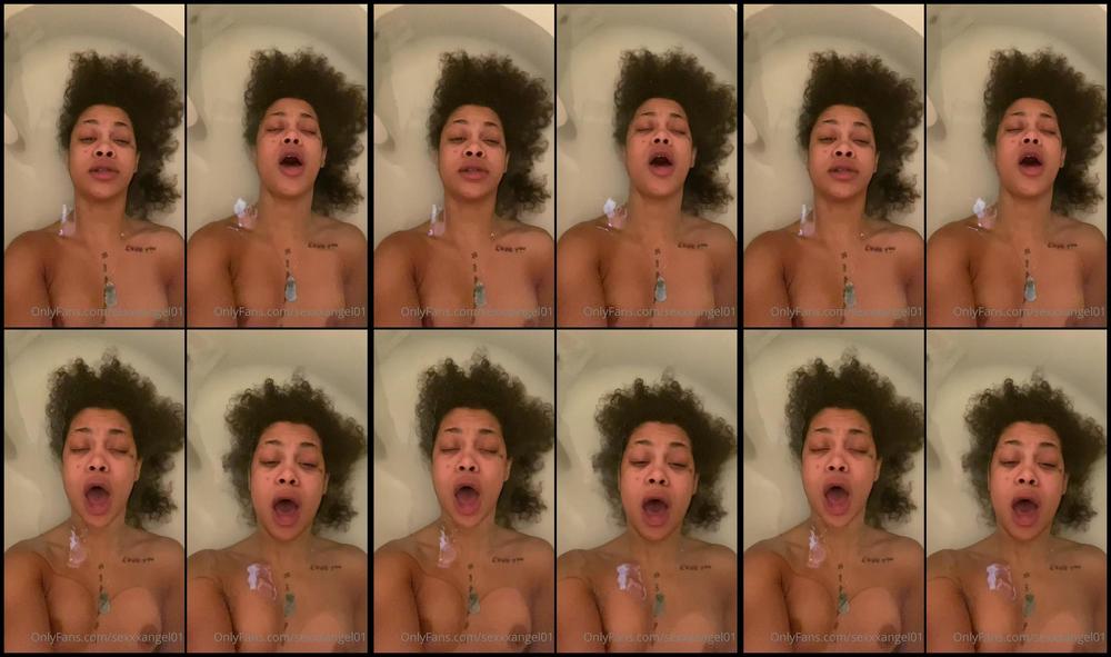 Sexxxangel01 21 03 2021 2060756854 Play Time In Tha Bath Watch My Face Expressions As I Cum