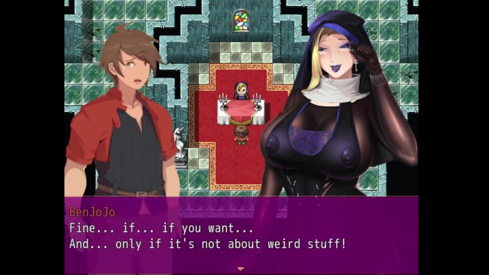 Tower of Trample 27 Between the Tits of a Busty Nun