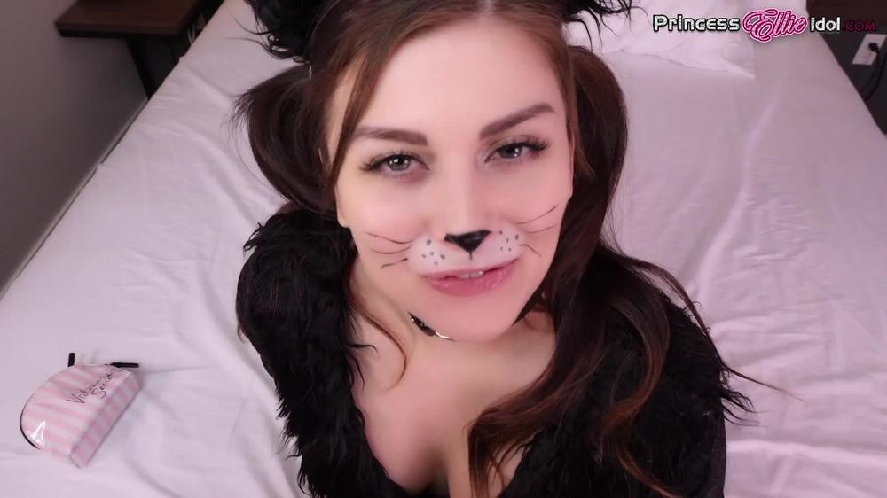 080 - Kitty Cat Sis Milks Your Cock & Cei