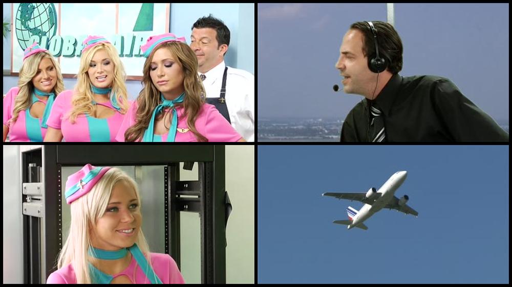 Not Airplane Xxx Flight Attendants Scene 7  Kacey Jordan  Eric John