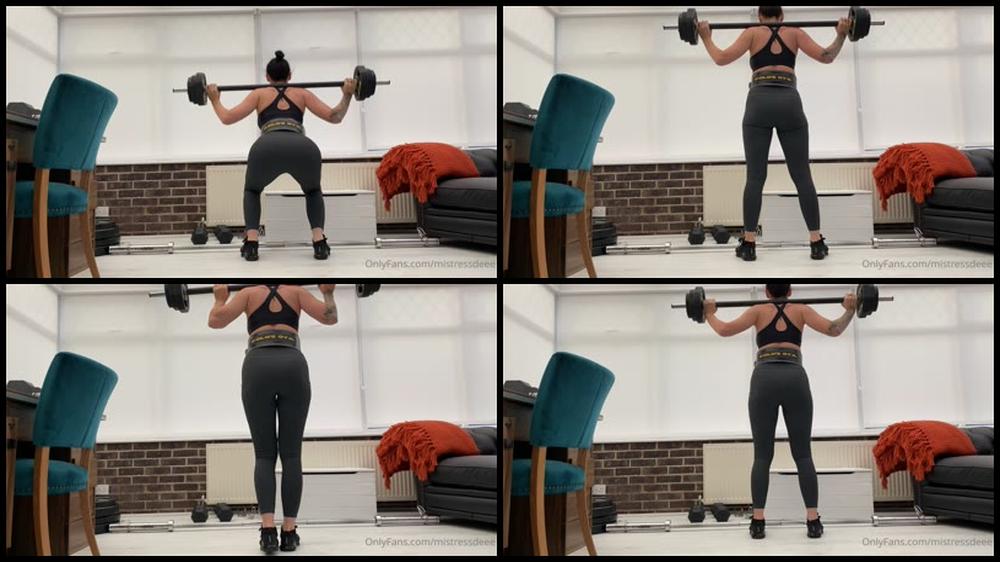 Mistressdeee 13 11 2020 1250315148 Squat Challenge Day 2 20Kg Bar 3 Sets Of 20 Are You Doing It With Me