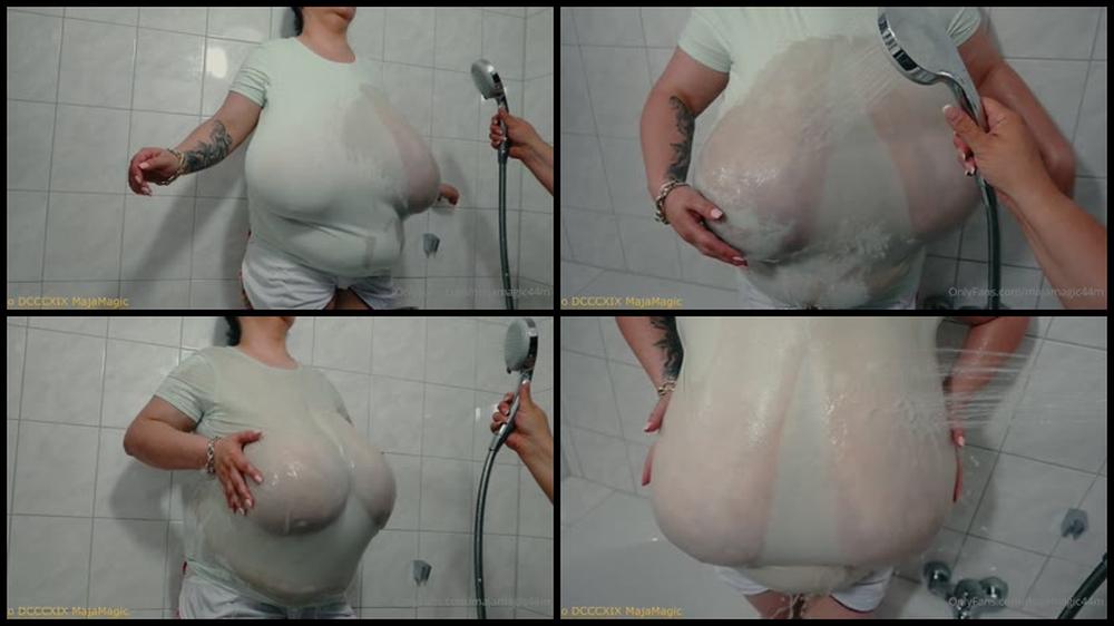 Majamagic44M 28 04 2022 2438601647 Titplay In The Shower With Alice U83298011