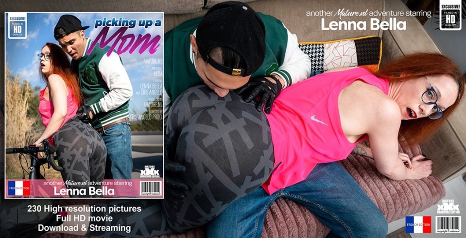 Lenna Bella Young Guy Picking Up A Mom To Fuck Her At Home