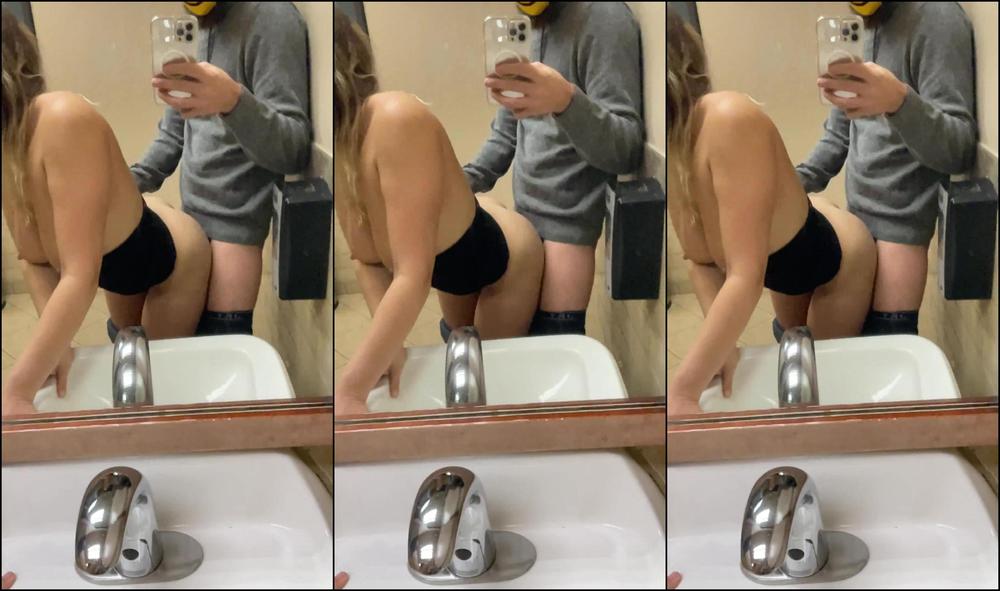 Mya Lane - Restroom Creampie Quickie (Ph)
