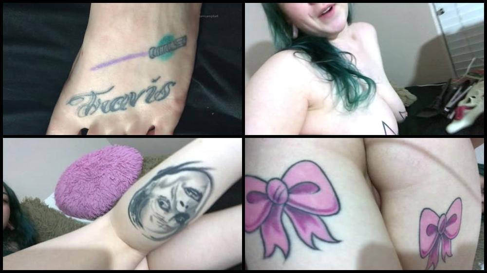Camille Campbell 1080P Hd Tattoo Tour