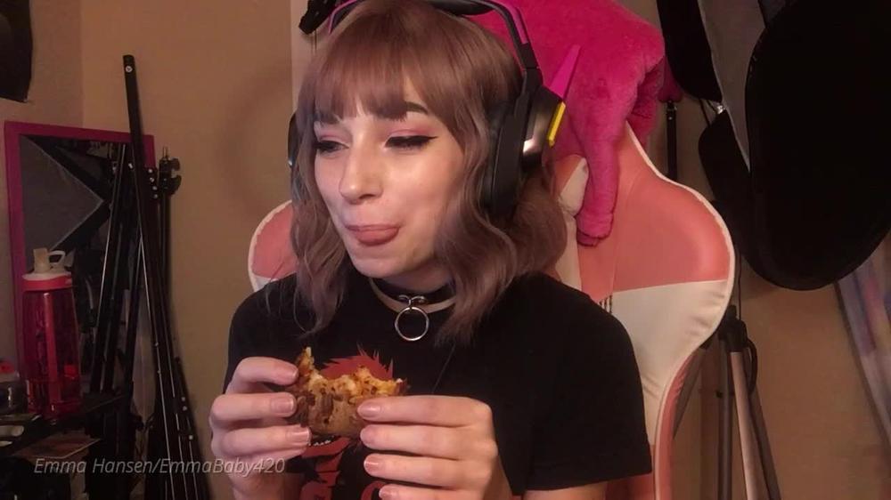 Emmababy420 Watch Me Stuff My Face Manyvids