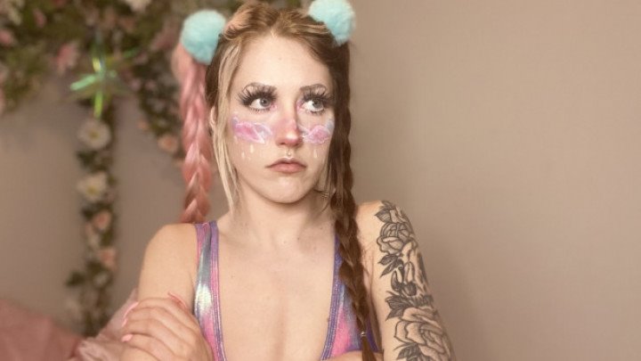 Pink Drip Taboo Rave Girl Does Daddy A Favour