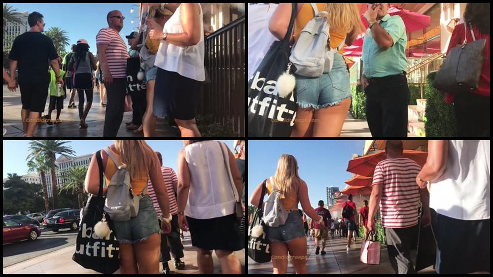 161 Blonde Booty Shorts