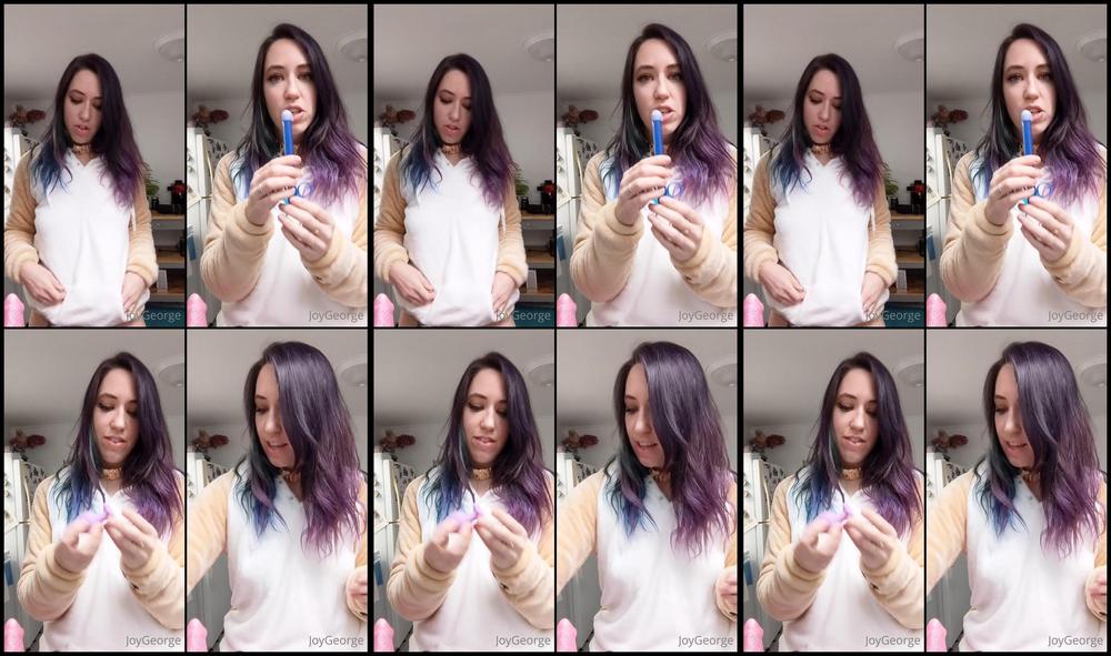 Joygeorge 07 12 2020 1400087245 Wanna Go On A Tour Of My Dildos With Me They Got Dusty From Being Packed Up So I Washed