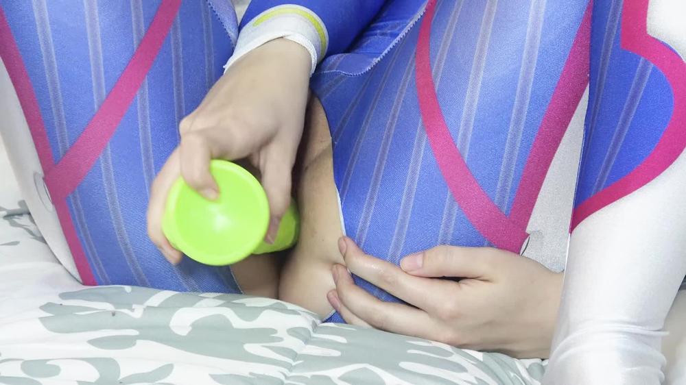 Overwatch D.Va Sensual Anal Masturbation