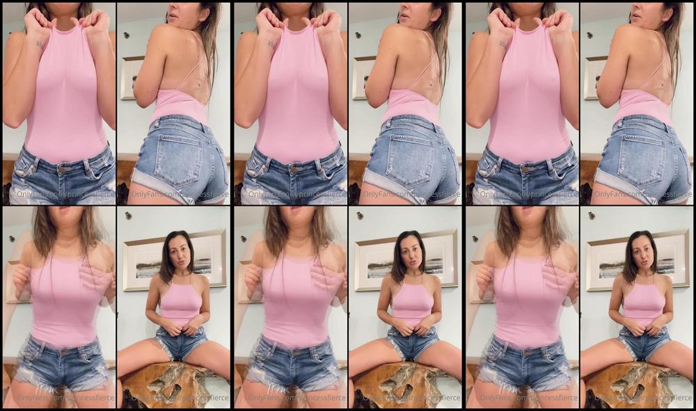 Princessfierce 29 08 2020 791689464 Exclusive Joi Clip Bodysuit Hard Nips Tease Ass In Denim Joi Encouragement To Cum Vide