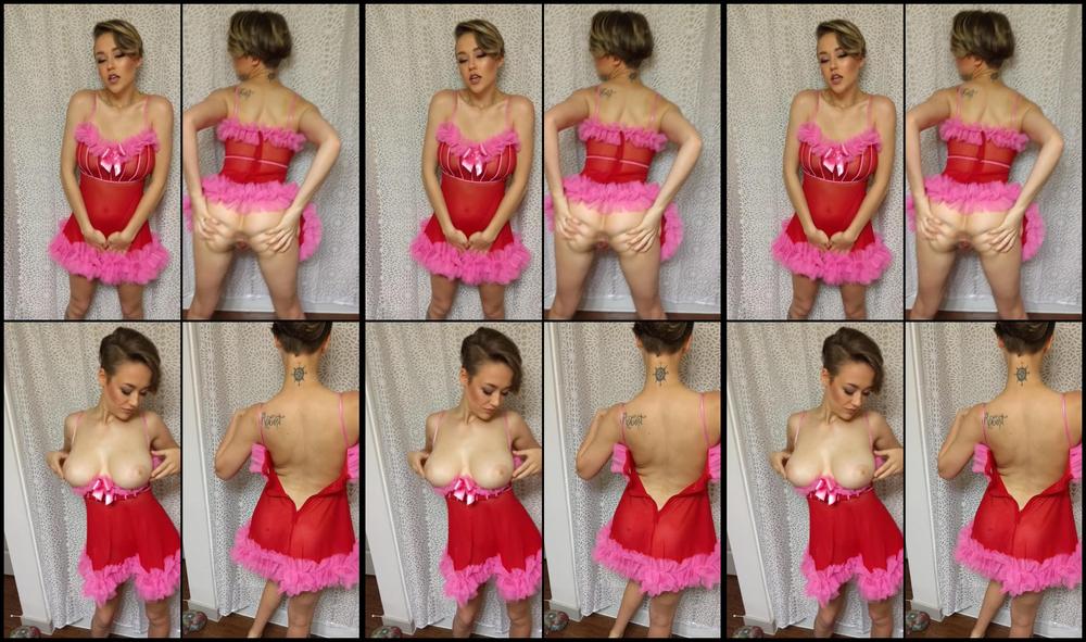 Sabrinanicholebunny Little Red Dress 2016 03 05 1080P