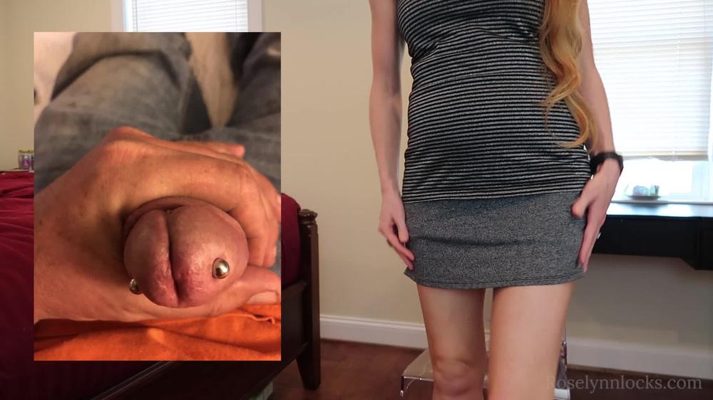 Roselynnlocks Cuckold Jerk It To The Cock That Knocked Manyvids