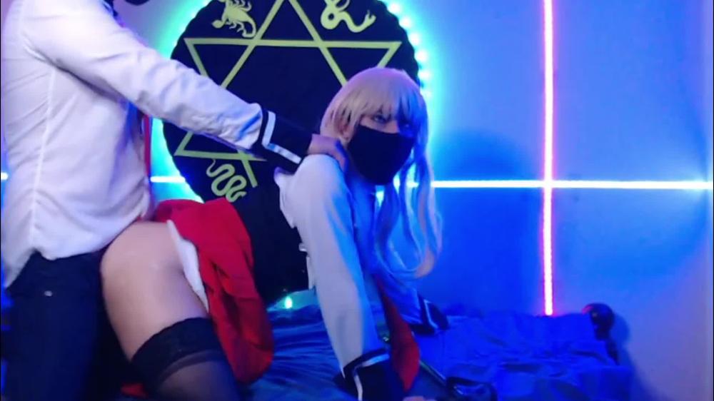022 - Bibleblack Rika Shiraki Hardfuck & Cumshot