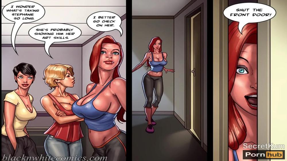Art Class season #1 ep.#1 - He's Not Human || Big Dick Black Model Give student some Extra Lesson