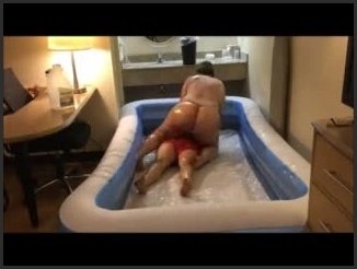 Oil Wrestling With Zoe